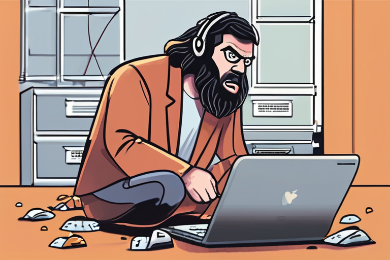 "Caveman Coding Chaos: AI Service Crashes Worldwide"