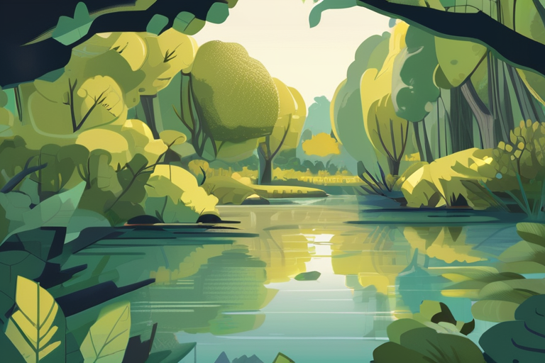 "Woodland Oasis Discovered on River Thames West of London"
