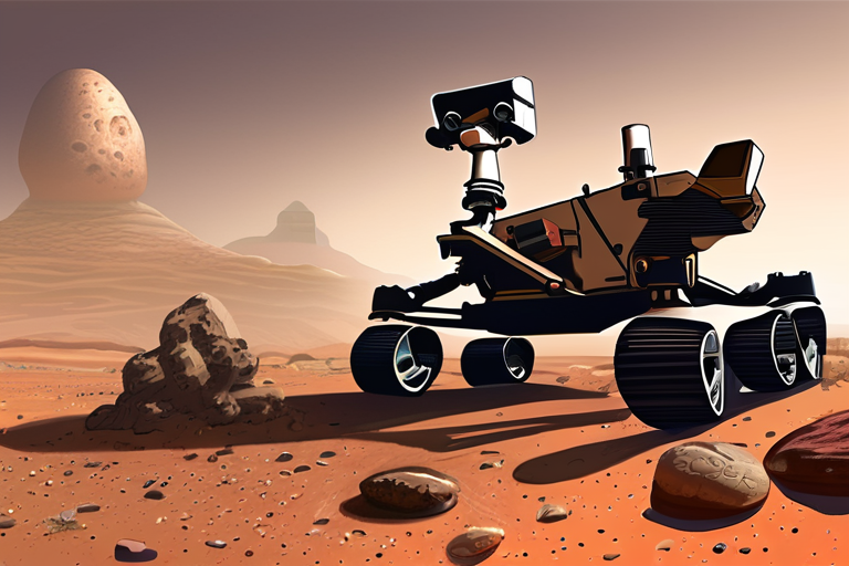 Mars Rover Uncovers Potential Biosignature of Ancient Microbial Life