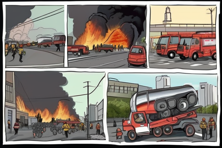 Gas Tanker Explosion Rocks Mexico City: 57 Injured, 19 Critical