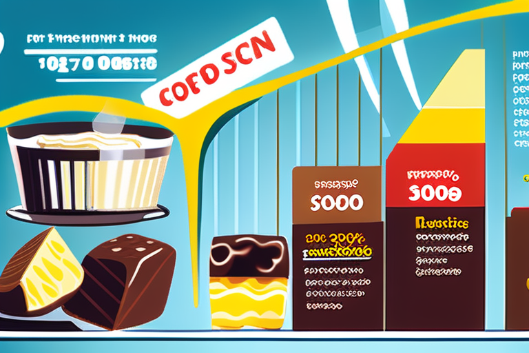 Food inflation: Rising chocolate and butter prices drive up rates
