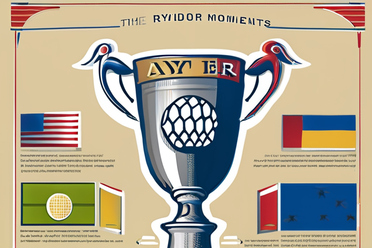 The Ryder Cup’s Most Memorable Moments