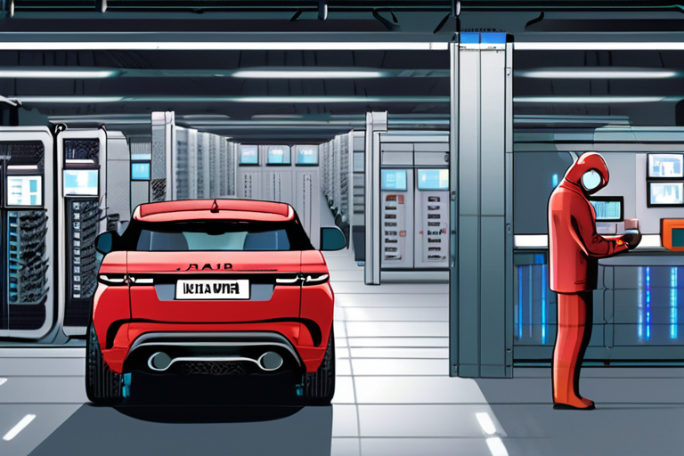 Jaguar Land Rover Fights Back from Cyber Attack, Production Halted Until Next Wednesday