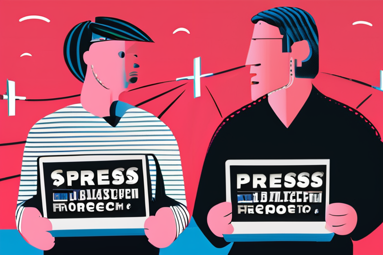 Press Freedom Hits 50-Year Low Amid Global Backlash Against Free Speech