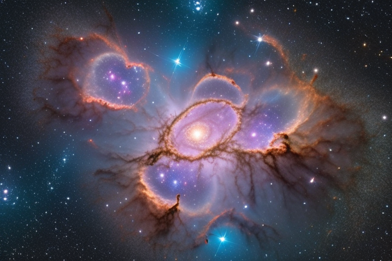 Hubble Unveils Dazzling Star Cluster Hidden in the Large Magellanic Cloud