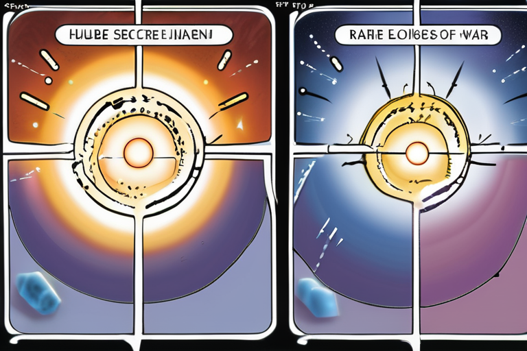 Hubble Unveils Explosive Secret of Rare White Dwarf Star