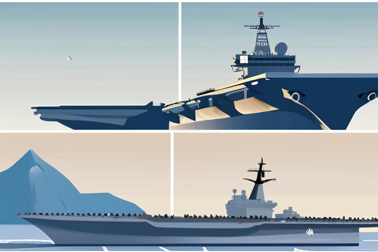 China's Fujian Aircraft Carrier Embarks on Taiwan Strait Exercises