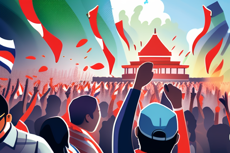 Protests erupt in Indonesia over privileges for parliament members and ‘corrupt elites’