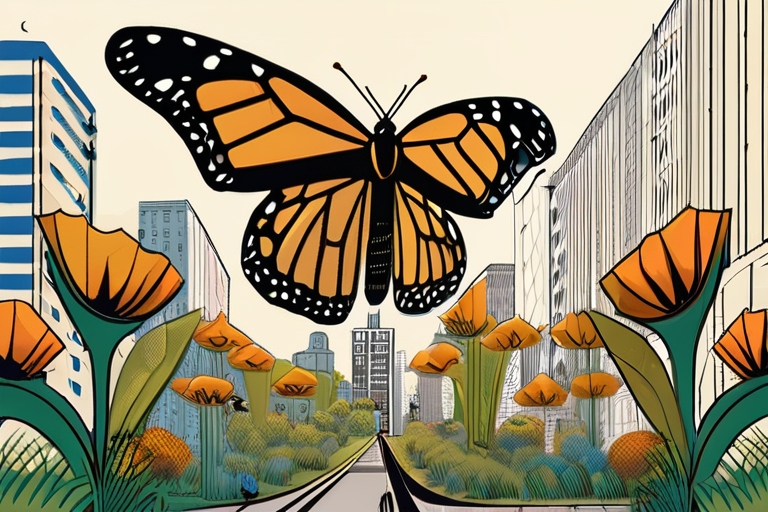 Monarch Migration Miracle Unfolds in NYC Parks
