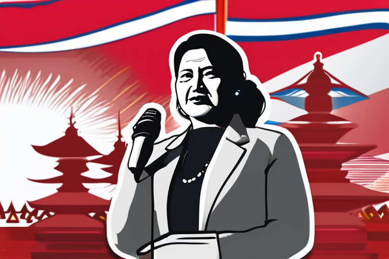 "Nepal Names First Female PM in Landmark Move"