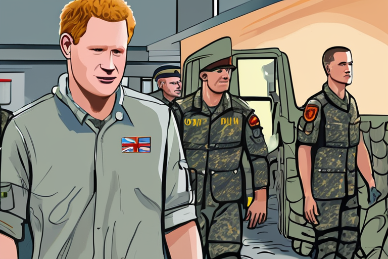 "Prince Harry Brings Hope to Ukraine's Wounded Heroes"