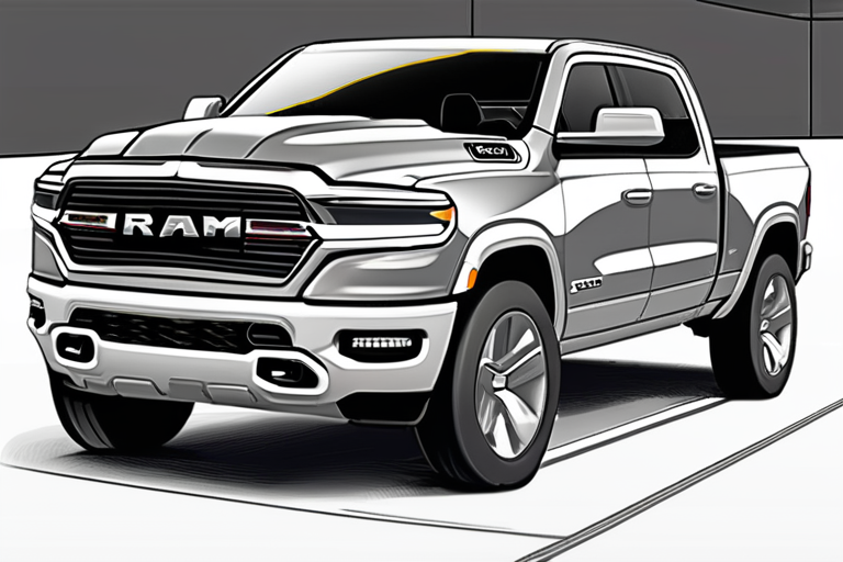 Ram Abandons All-Electric Pickup Plans, Shifts to Extended-Range Model