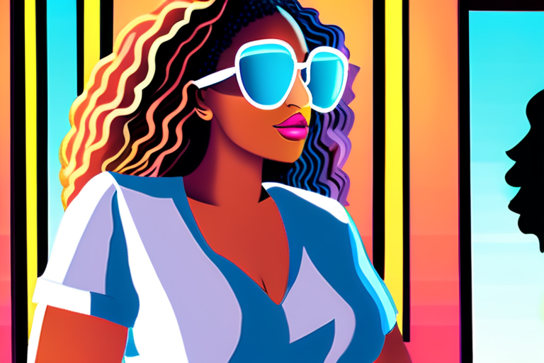 "Shenseea Partners with GlassesUSA for Summer Eyewear Collection"