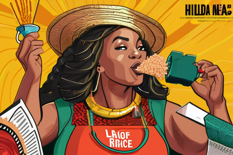 Hilda Baci Stirs Up Record Attempt: 4,000kg Jollof Rice Challenge Heats Up Lagos