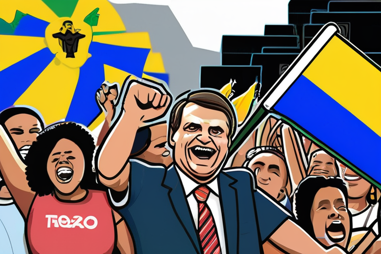 Brazilians Erupt into Joy as Former President Bolsonaro Found Guilty of Coup Plot