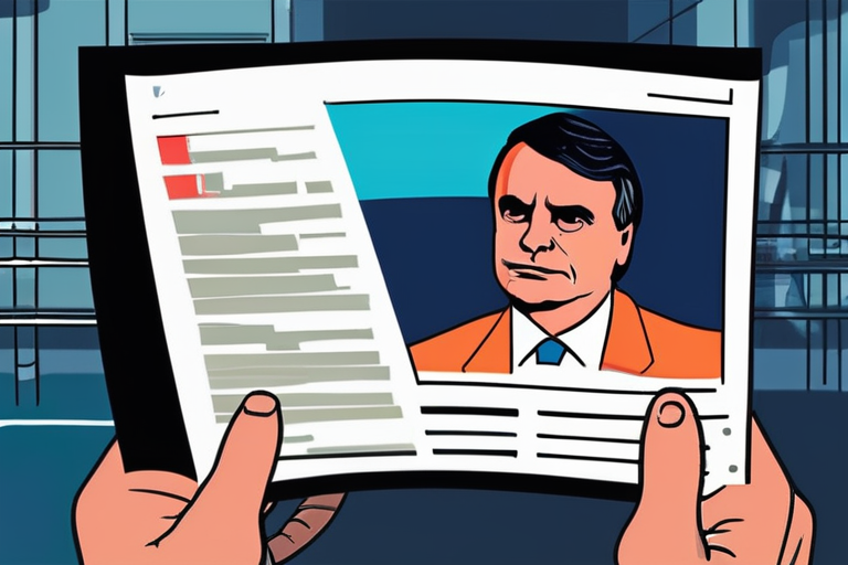 "Bolsonaro Slams into 27-Year Prison Term for Masterminding Coup"