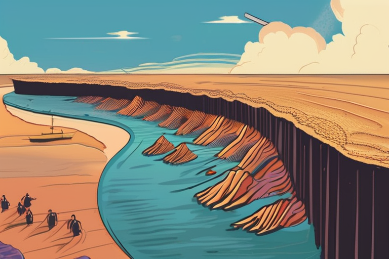 Asteroid Impact Uncovered: 35 Million-Year-Old Tsunami Wreaked Havoc on North Carolina Coast