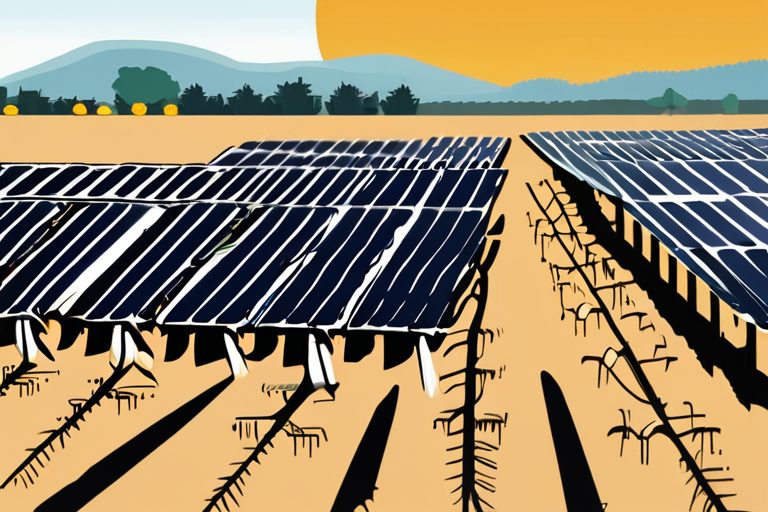 California's Central Valley Shines Bright: 1.6-Megawatt Solar Project Finally Powers Up Amidst Abundant Agriculture