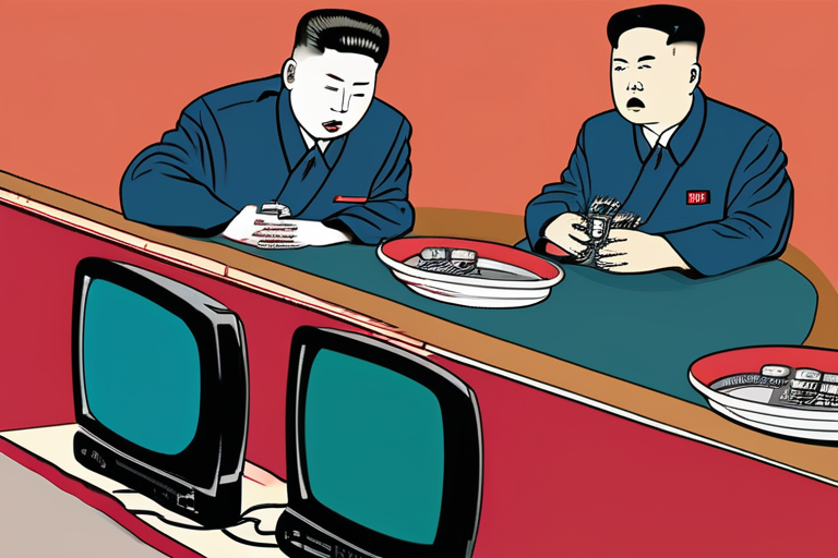 "North Korea Executes Those Who Bring in Foreign TV Shows"