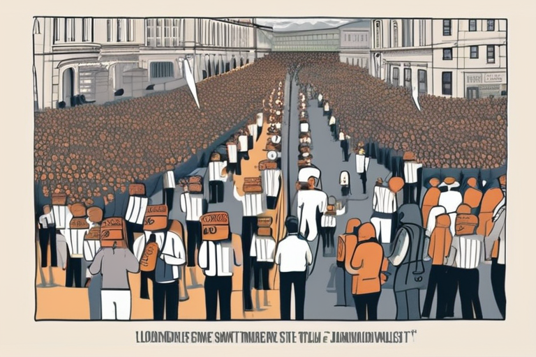 Londoners Divided: Tens of Thousands Take to Streets for Rival Immigration Protests
