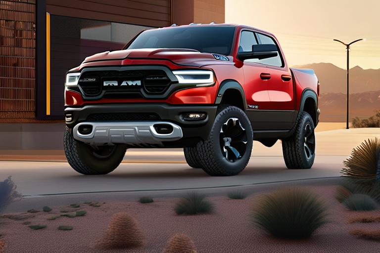 Ram Abandons Plans for Electric Pickup Truck, Shifts to Extended-Range Model