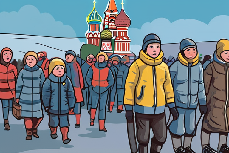 "Ukrainian Kids Stuck in Russia as Invasion Enters New Year"