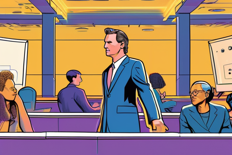 California Lawmakers Take Aim at Newsom's Tech Ties with Landmark AI Safety Bill