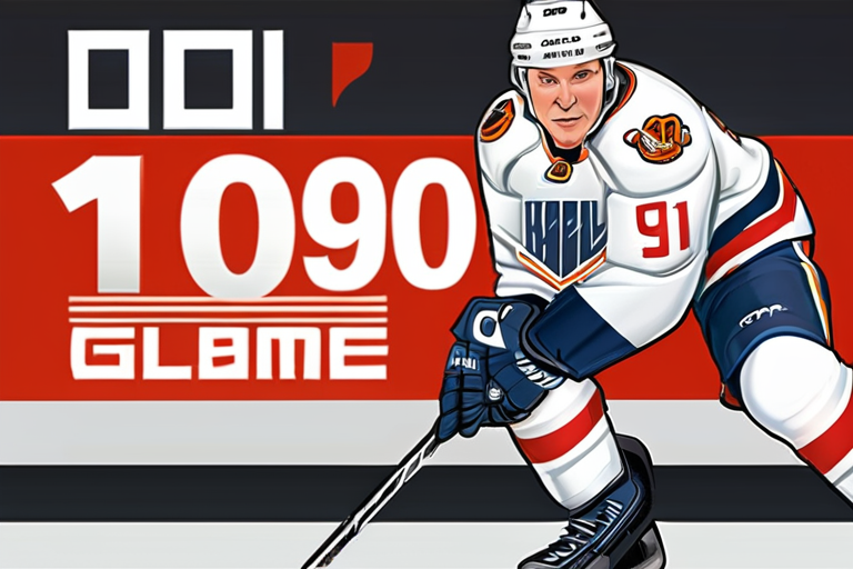 NHL Milestone Alert: 10 Players on Cusp of Historic 1,000 Games Mark