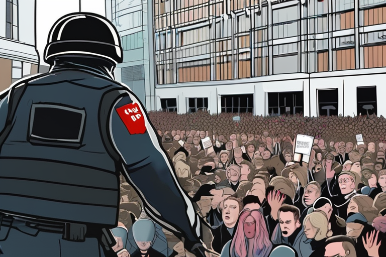 London Rally Turns Violent: 110,000 Attend Far-Right Activist's Event Amid Police Clashes