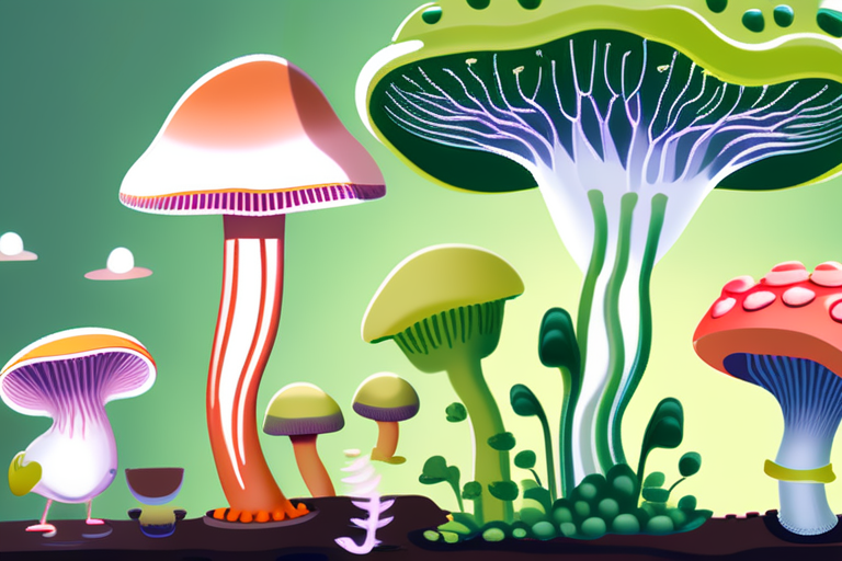 How plants and fungi trade resources without a brain