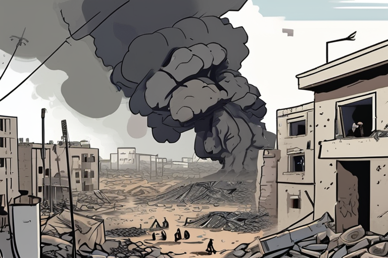 "Israel's Gaza Strikes Leave Devastating Toll: At Least 32 Dead"