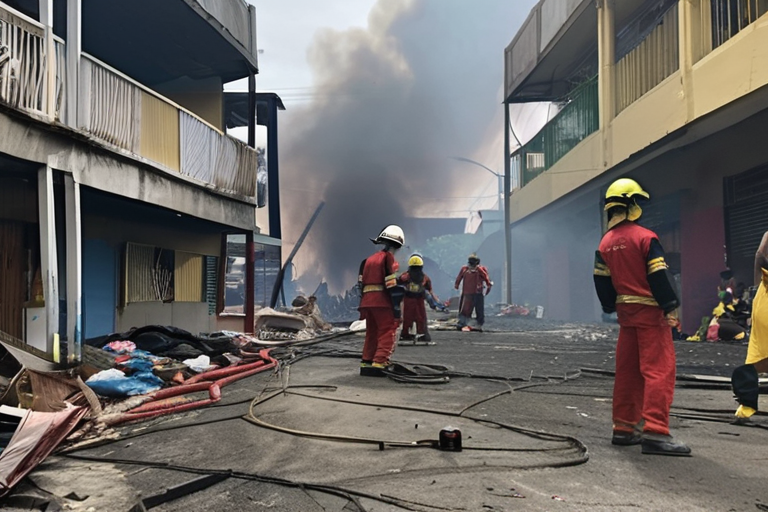 Manila Inferno: 700 Families Left Homeless as Fire Engulfs Tondo District
