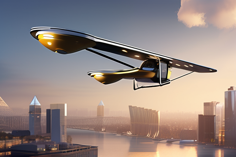 "Trump Unveils Electric Air Taxi Revolution"