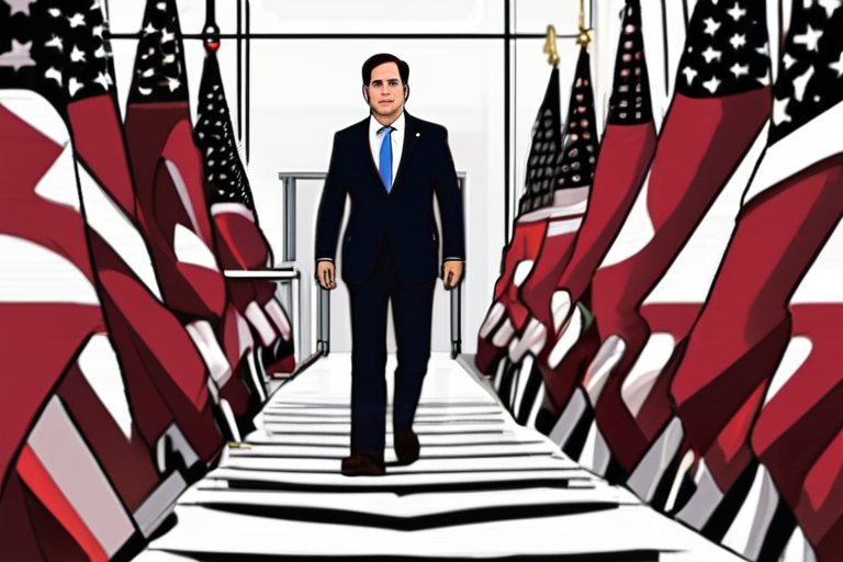 US Secretary of State Marco Rubio Arrives in Israel Amid Escalating Gaza Conflict