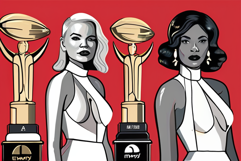 Red Lips Reign Supreme at 2025 Emmys Red Carpet