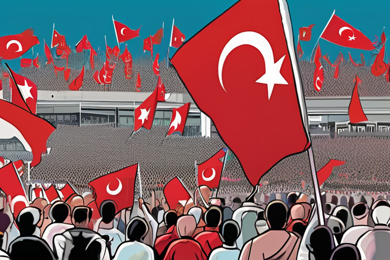 Turkish Opposition Rallies Thousands Against Erdogan's Crackdown