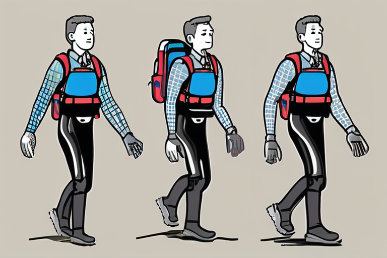 Hiker's Surprise: Exoskeleton Boosts Performance, But at What Cost?