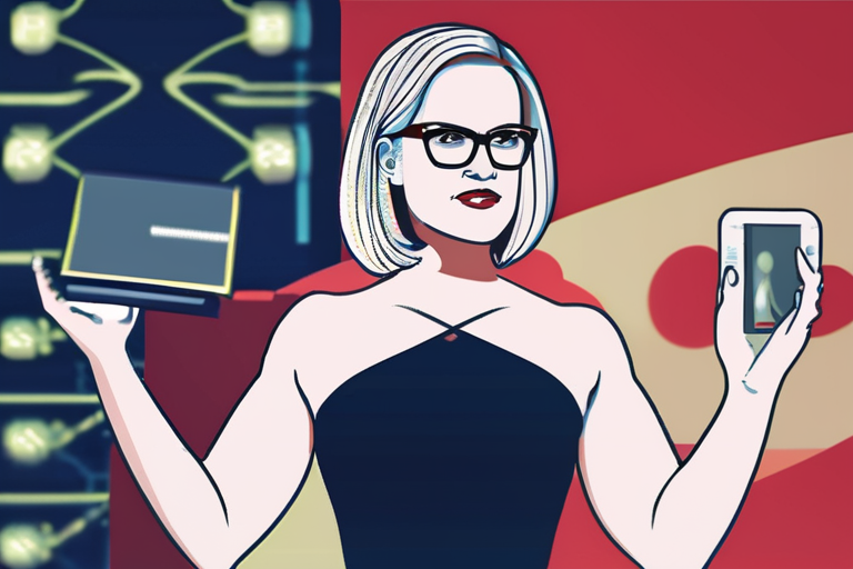 Why Is Kyrsten Sinema on CNN Talking About AI?
