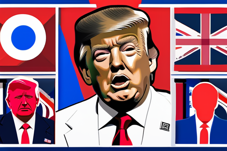 "Google Owner Drops £5bn AI Bombshell in UK Ahead of Trump Visit"