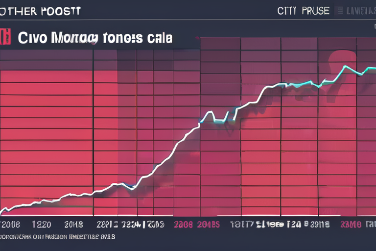 Citi Issues Bearish Forecast: Ether Price Predicted to Plummet to $4,300 by Year-End