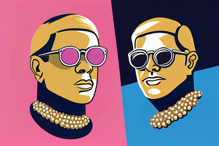Elton John's Janky Kneecaps Reimagined as Timeless Jewelry Masterpieces