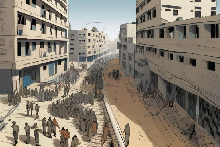 DEVELOPING: Thousands Flee Gaza City as Israeli Troops Launch Surprise Advance