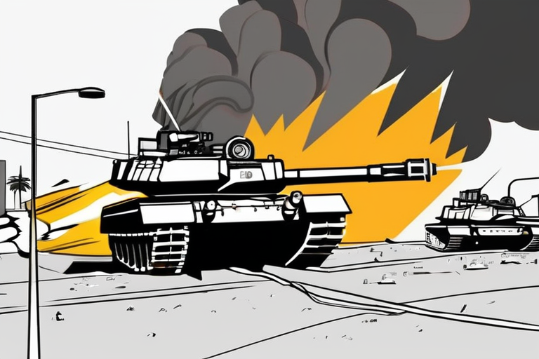 DEVELOPING: Israeli Tanks Storm Gaza City Residential Area, Sparking Fears of Widespread Violence