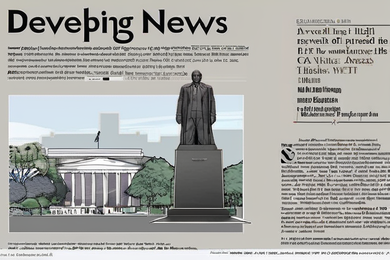 DEVELOPING: Controversial Trump-Epstein Statue Removed from D.C. Streets Overnight
