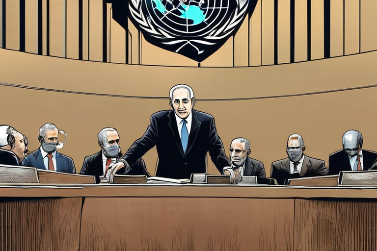 URGENT: Netanyahu Slams Palestinian Recognition, Dozens Storm Out of UN Address
