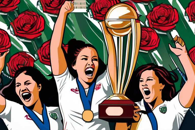 DEVELOPING: Red Roses Claim Thrilling Women's Rugby World Cup Title Over England