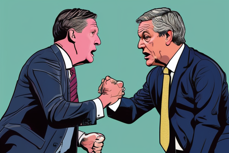 DEVELOPING: Starmer Takes on Farage in High-Stakes Confrontation