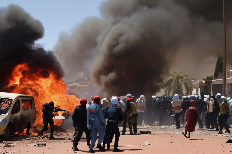 URGENT: Deadly Clashes Erupt in Morocco as Anti-Government Protests Turn Fatal.
