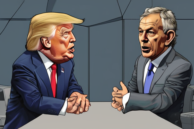 URGENT: Trump Taps Tony Blair for High-Stakes Gaza Role Amid Global Crisis