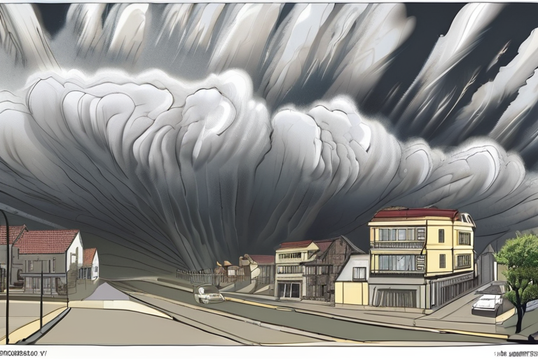 DEVELOPING: Storm Amy Unleashes Catastrophic 100mph Wind Gusts, Widespread Destruction Feared.